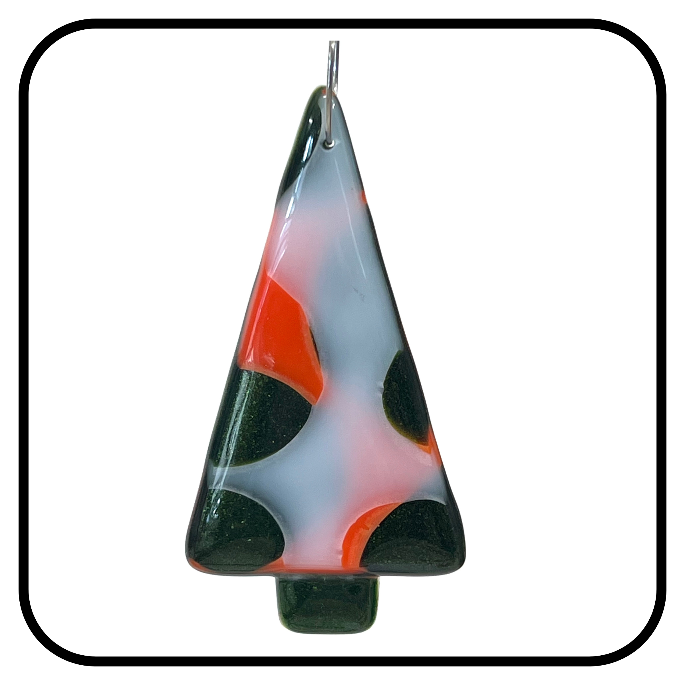 Mid Century Modern Tree Shaped Ornaments