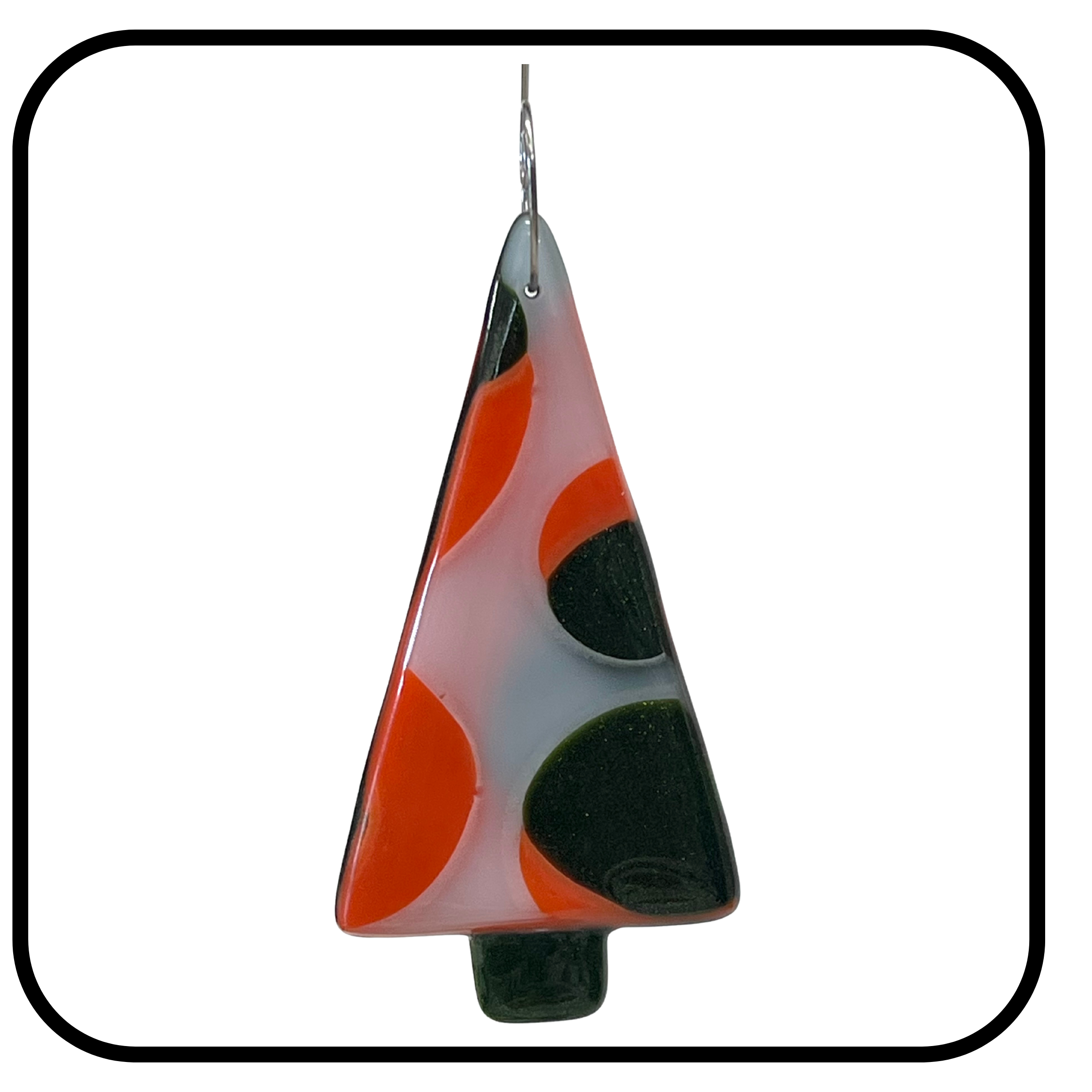 Mid Century Modern Tree Shaped Ornaments