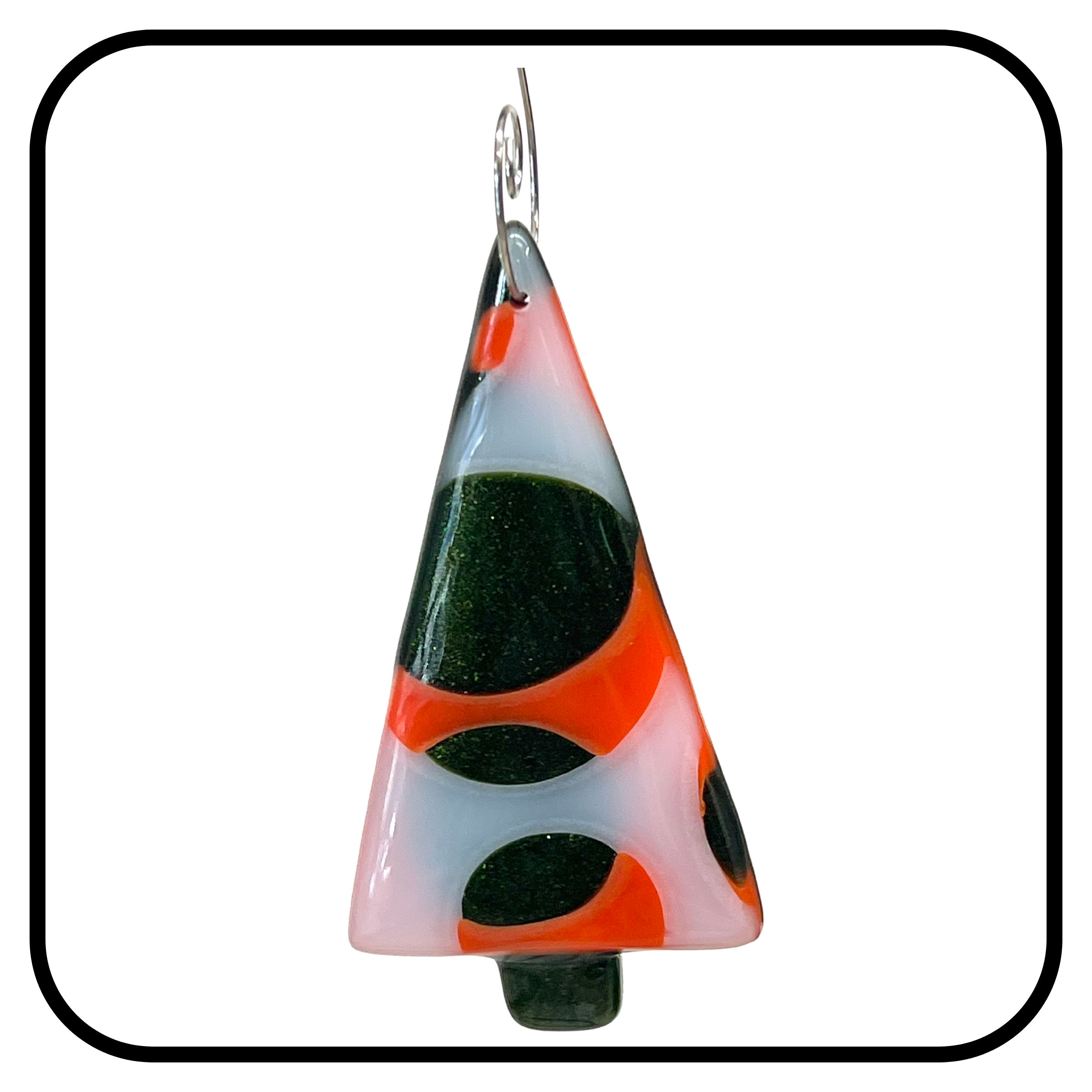 Mid Century Modern Tree Shaped Ornaments